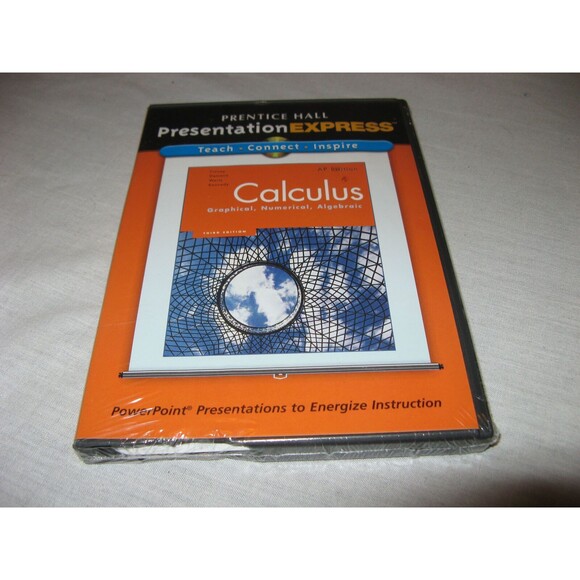 Prentice Hall Presentation Express DVD AP Edition Calculus NEW SEE DESCRIPTION - Picture 1 of 2
